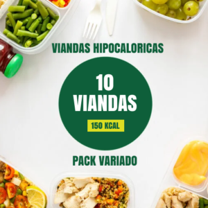 Promo 2 pack variado (10 viandas) 150Kcal
